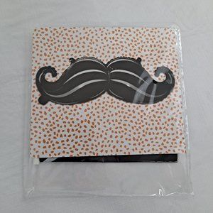 Mustache Foil Balloon Black XL